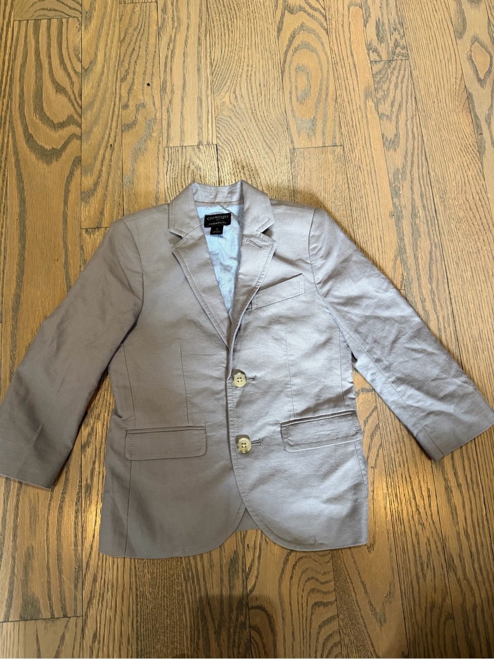 Crewcuts Taupe Boys Blazer